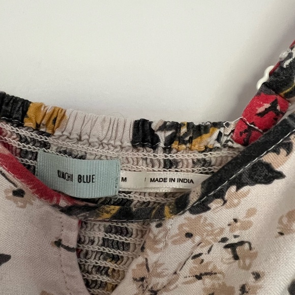 Urban Outfitters Kimchi Blue Floral Dress Red Size M - Picture 5 of 5